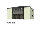 綾川町アパートＣの外観