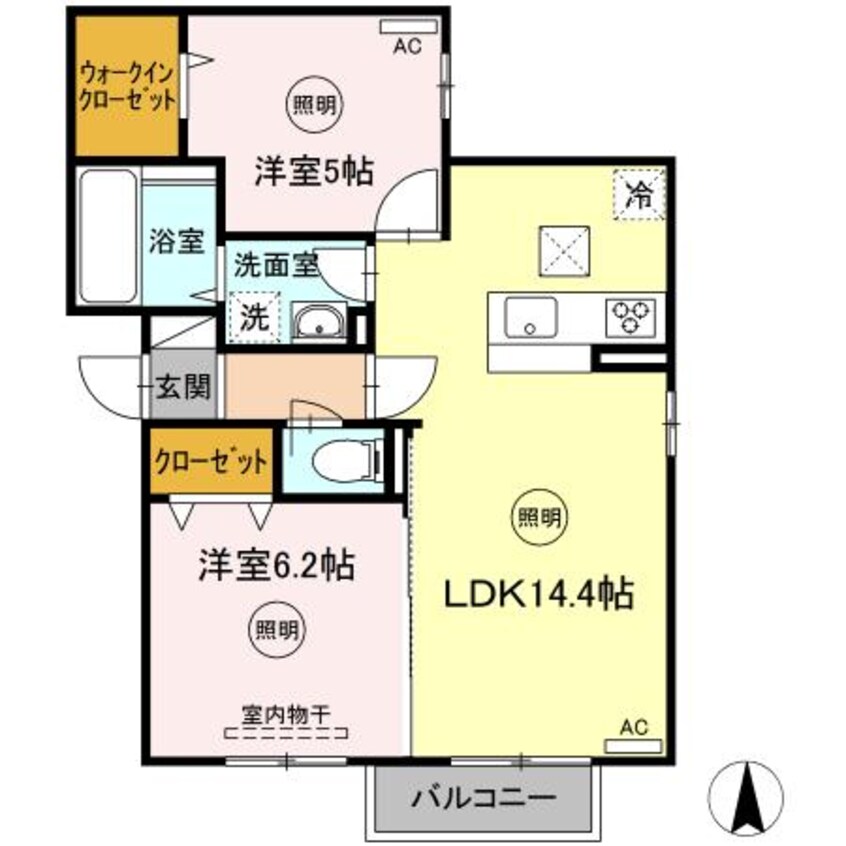 間取図 プランドール