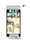 BIG・BAN瓦町駅東 1LDKの間取り