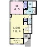 メゾン　トイロＢ 1LDKの間取り