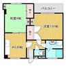 三条駅前ハイツ 2Kの間取り