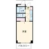 フローレス昭和町 1Kの間取り