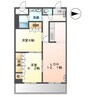 グレイスヴィラ　Ａ棟 2LDKの間取り