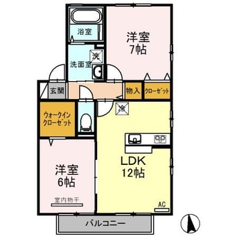 間取図 Ｔ’ｓスクエア　D棟