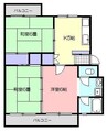 吉原マンション 3DKの間取り