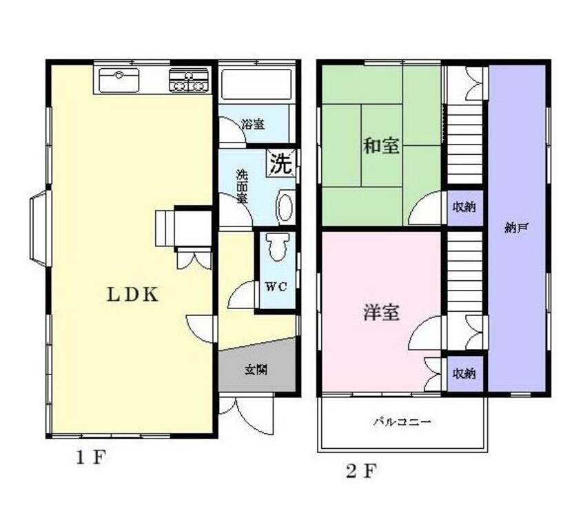 間取図 あゆみ団地
