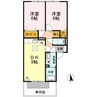 アーバンハイツ ２８　D棟 2DKの間取り