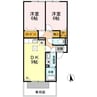 アーバンハイツ ２８　D棟 2DKの間取り