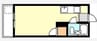 アスカ太田 1Kの間取り