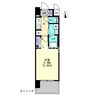 S-RESIDENCE中央町alectra 1LDKの間取り