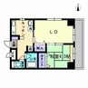 アルカディア西内町 2Kの間取り