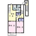 ヴェルテソレーユ　Ａの間取図