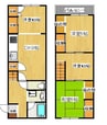 労住協第5ビル 3DK+Sの間取り