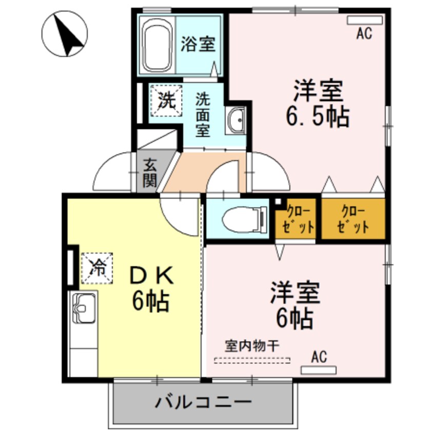 間取図 クレシェンドM