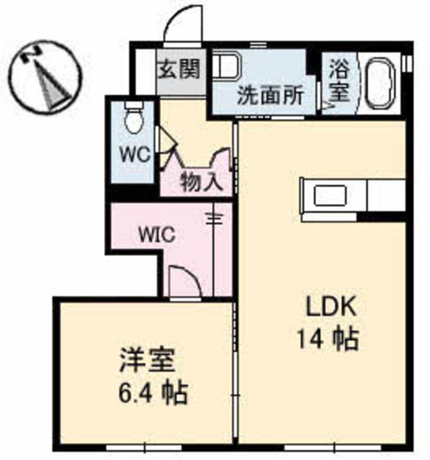 間取図 Sin　Ⅰ棟