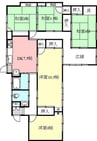 綾川町借家 5DKの間取り