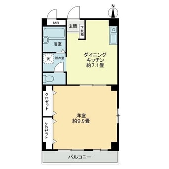 間取図 フィネス秋桜