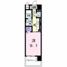 モア　ドリーム 1Kの間取り