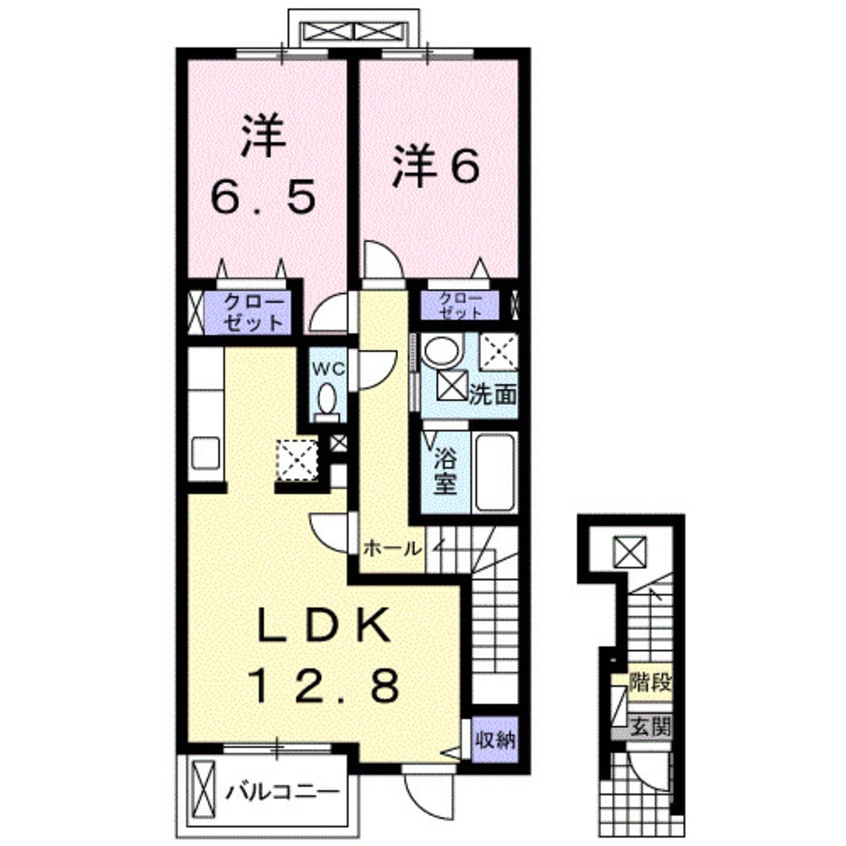間取図 プリートアルバⅡ