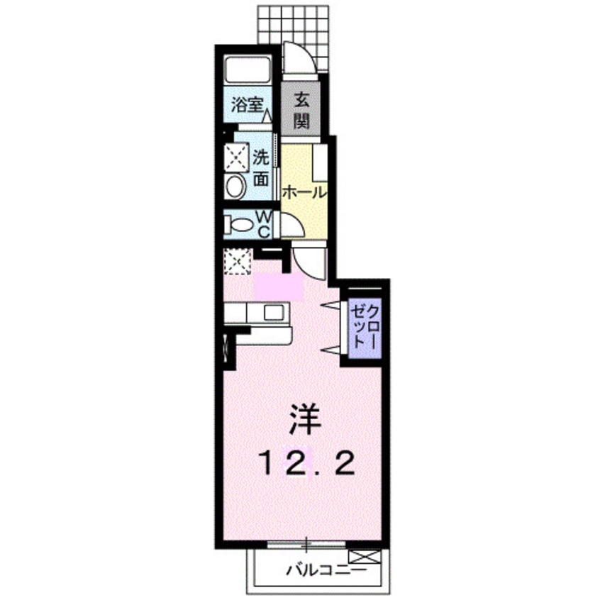 間取図 アンダンテＥ