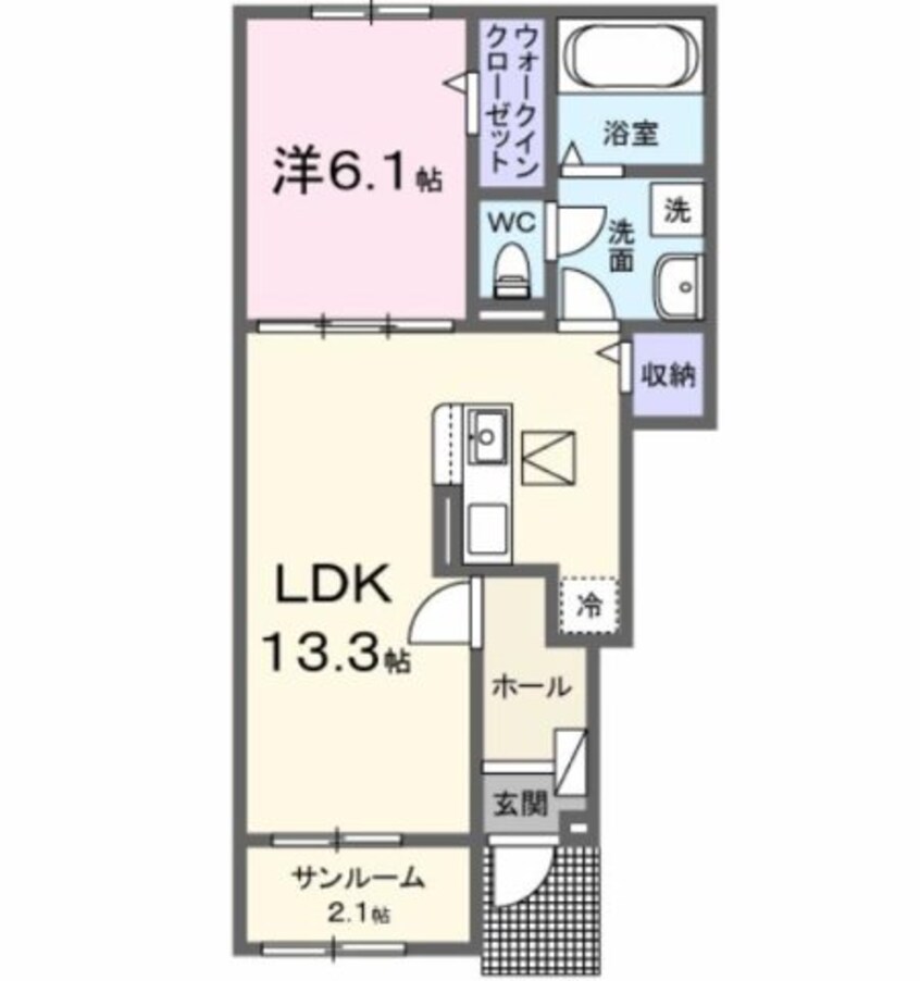 間取図 アカシア