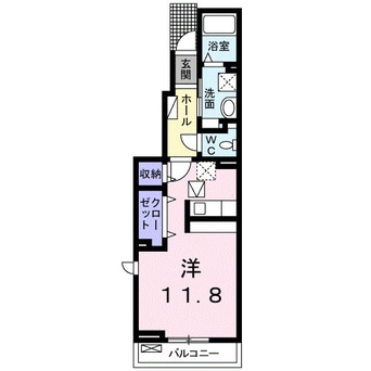 間取図 フィオーレ　リン　Ａ