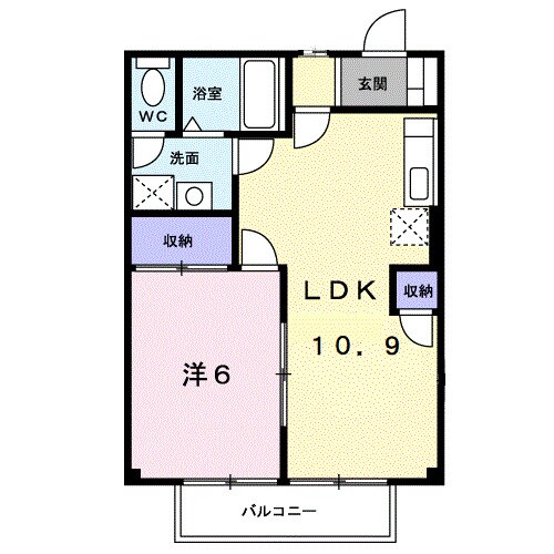 間取り図 ハーモニーハイツ俊