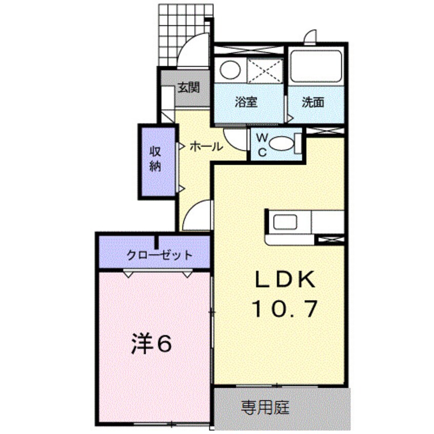 間取図 ビサンレジデンスⅡ
