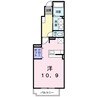 リバーサイド三条 1Rの間取り
