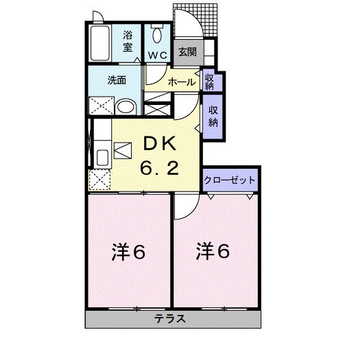間取り図 ヴィータ・フェリーチェ　Ⅱ