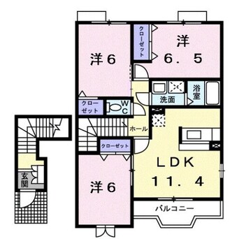 間取図 リンデンＣ
