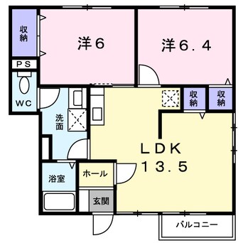 間取図 ラ・フォンダ　Ａ