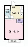 ＣＯＯＰフレンズ 1Kの間取り