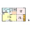 髙木邸 2LDKの間取り