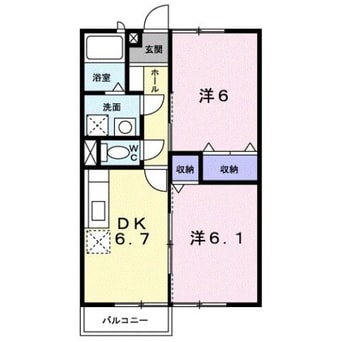間取図 アンフィニ