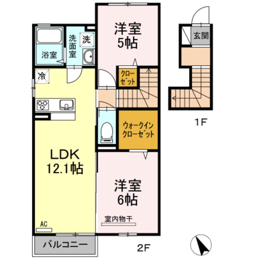 間取図 サンハイツ