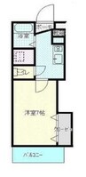 ＢＩＧＢＡＮⅡ 1Kの間取り