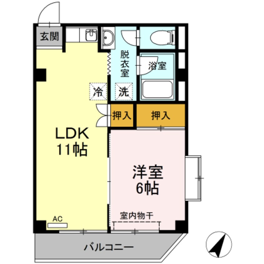間取図 グレンジハイツ