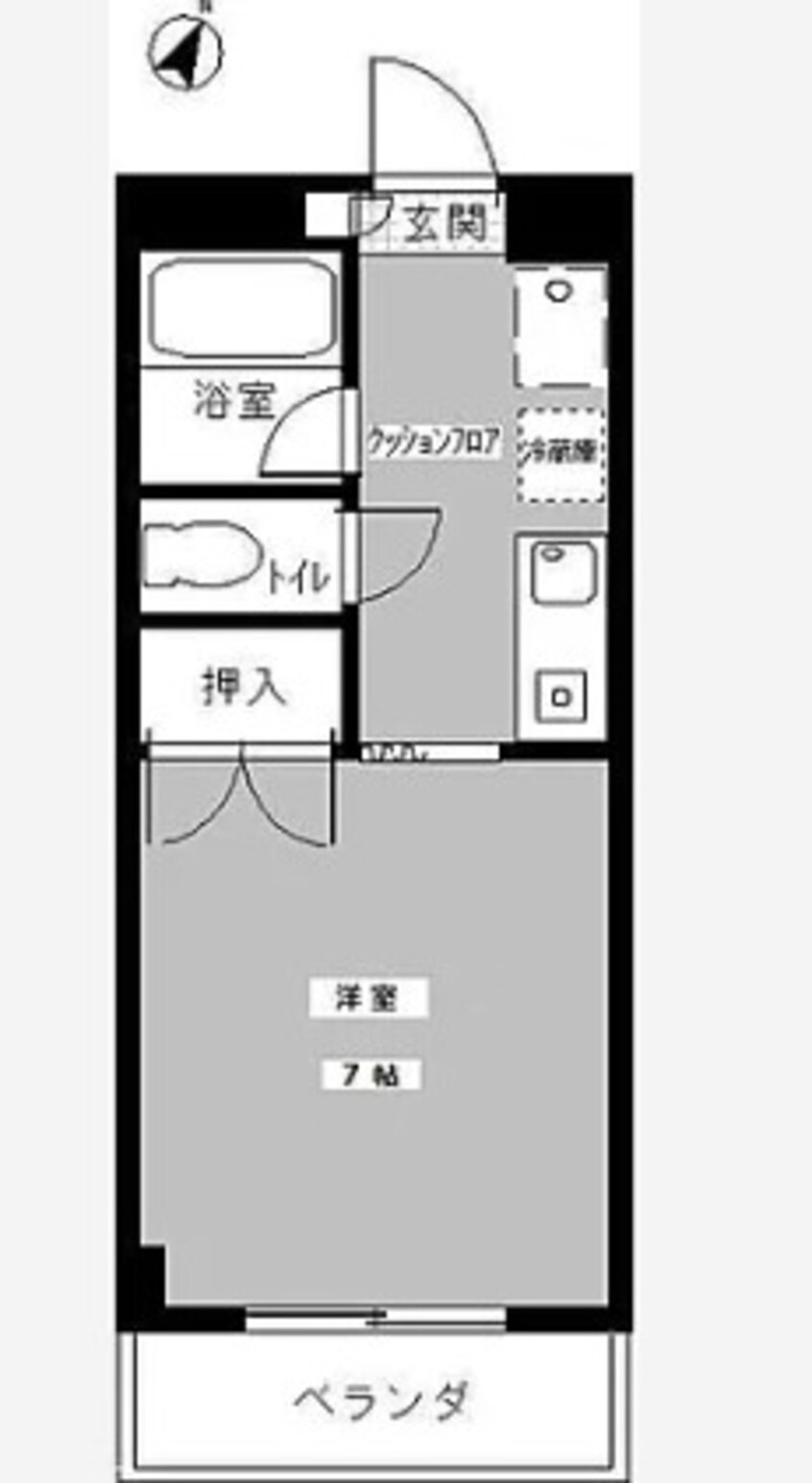 間取図 アパートYELL