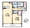 アプレシスタ ベレオ 1LDKの間取り