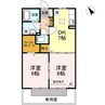 Ｔ･Ｉセジュール 2DKの間取り