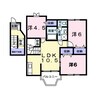 メゾニティ　川西Ｂ 3LDKの間取り