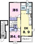 ミストラルＢの間取図