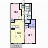 どんぐり村　Ａ 2LDKの間取り