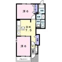 プリーマ　パラスト　Ａの間取図