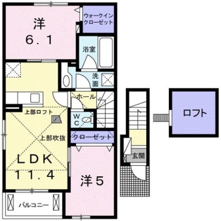 間取図 エンジェル・コートＭＹ　Ⅰ