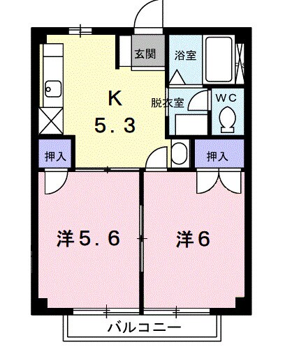 間取り図 ニューシティカームＨＩＲＡＯＫ