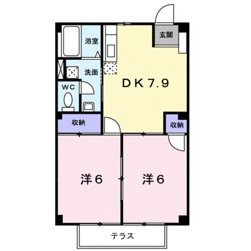 間取図 グリンゲイブルズ