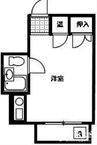R太田ハイム 1Rの間取り