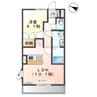 エスポワール 1LDKの間取り